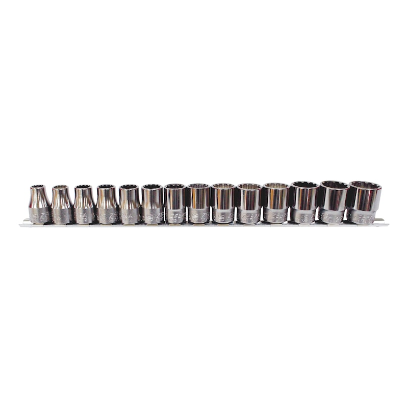 V563-7121340-202511112136-00 14pcs 1/2" Drive Multi Wrench Socket Set 10–24mm Chrome Vanadium Metric Imperial - Image 1