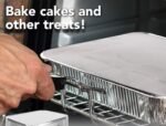 96x Aluminium Disposable Foil Food Container Trays Pans w/ Lids Covers Bulk 24cm*18cm*6cm - Image 4