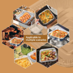 48x Deep Foil Aluminium Disposable Food Container Trays Pans Baking Roast Bulk 33x27x11cm - Image 6