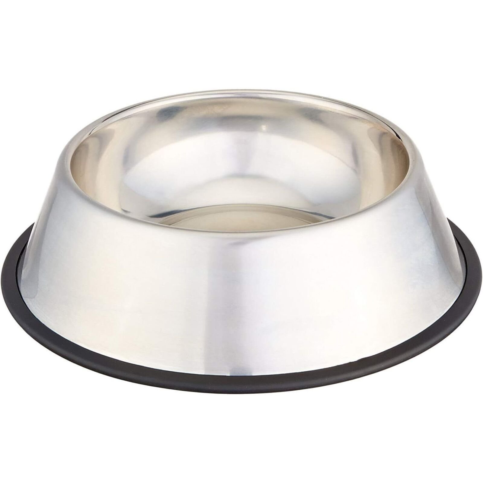 V563-BR-SSBOWL-XXL-202511171120-00 Non Slip Stainless Steel Dog Bowl Pet Cat Water Food Feeder Portable Puppy Dish - XX-Large (1 Litre) - Image 1