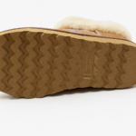 Womens Australian Sheepskin Wool Fur Mini UGG Ankle Boots in Metallic Chestnut - 8 - Image 5
