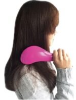 Detangling Flex Bristle Brush Detangle Hairbrush Women Hair Scalp Massage Combs - Image 3
