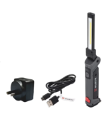 Wurth Cordless LED Handheld Work Lamp ERGOPOWER BEND+ â€“ 700 Lumen, Folding Head, USB Rechargeable - Image 2