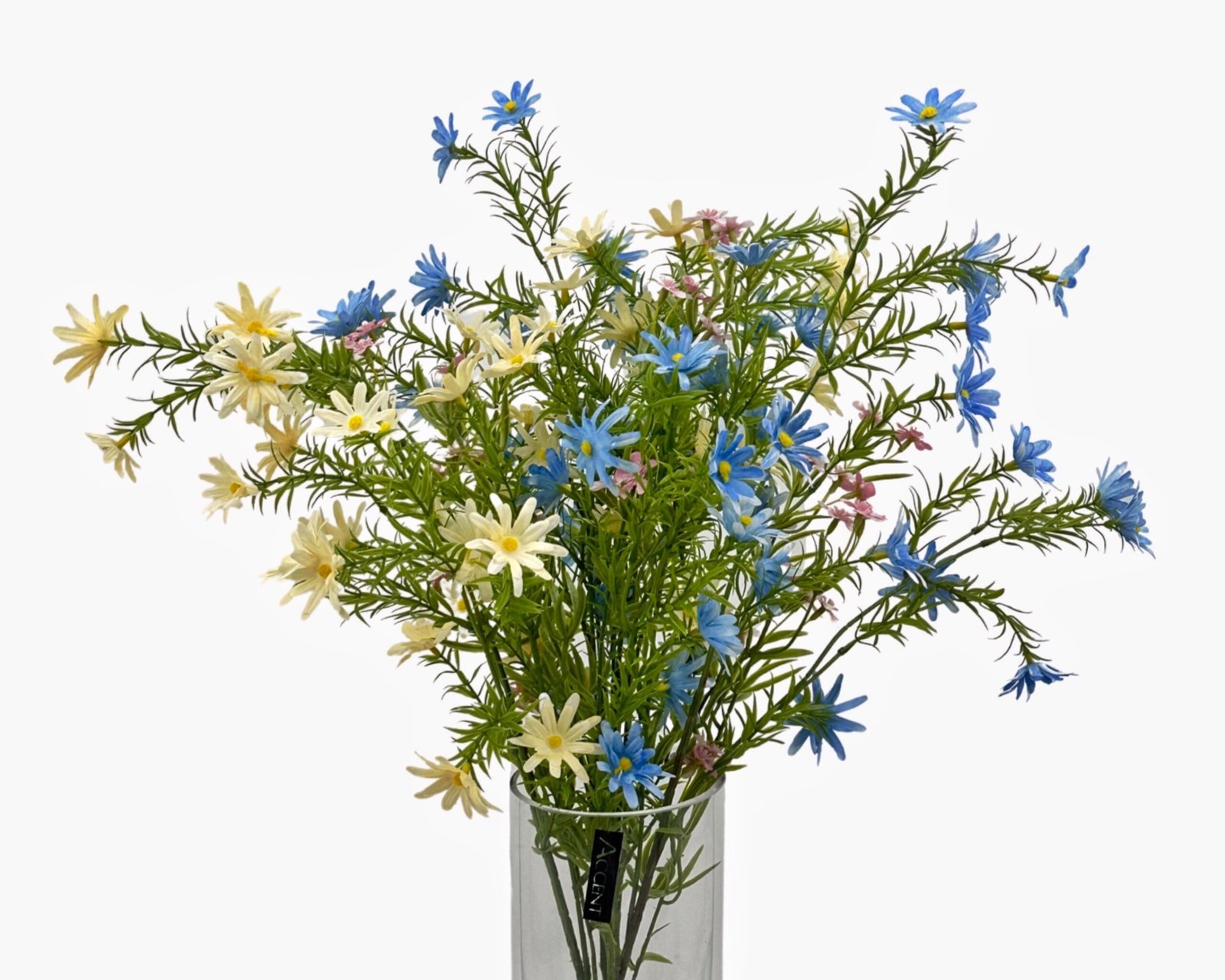 V637-AFL35169-202508251655-00 bulk 36 Artificial Wild Daisy Flower 4 Assorted - Image 1