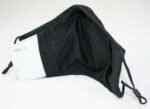 Face Mask Reusable Cotton Cloth Fabric w 2 Pm2.5 Perfect Fit Adjustable Black