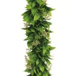 Artificial Extendable Hanging Flowering Star Jasmine Garland UV Resistant 55cm - Image 4