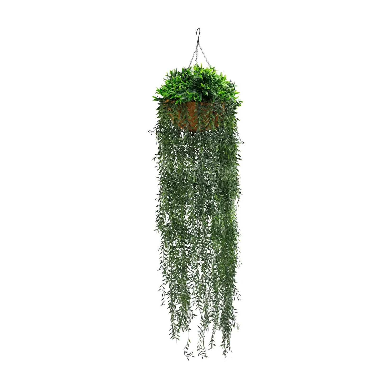 V637-DP27936-202511130925-00 Artificial Hanging Fern Basket UV Resistant 35cm x 140cm - Image 1