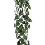 Hanging Artificial Pothos / Philodendron Plant UV Resistant 105cm - Image 5