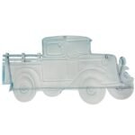 Blue Truck Metal Wall Art 70x40cm - Image 2