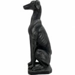 Deco Greyhound Dog Statue 82cm - Image 2