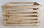 Wood Crates Natural 40x22cm