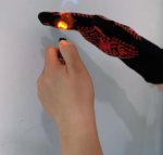 Black a Pair Of Extreme Heat Resistant BBQ Gloves (500Â°C) - Aramid Fiber with Non-Slip Silicone Grip for Grilling & Oven Use - Image 2