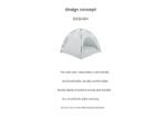 Green Premium Portable Pet Tent Bed with Cooling Mat - Breathable Foldable Outdoor Indoor Cat Dog House Shelter for Summer(Size: L) - Image 6