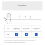 100 Pairs White Premium Disposable Nitrile Gloves - Powder-Free & Extra Durable for Multi-Purpose Use(S) - Image 4