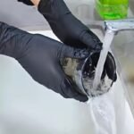 50 Pairs purple Premium Disposable Nitrile Gloves - Powder-Free, Latex-Free & High-Elasticity for Multi-Purpose Use(L) - Image 2