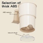 Multi-Purpose Anti-Spill Cup Holder with Suction Base & Detachable Phone Stand(blue) - Image 3