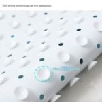 Non-Slip PVC Bath & Shower Mat with Suction Cups and Drainage Holes - Cartoon Ocean Theme(Blue Whale) - Image 2