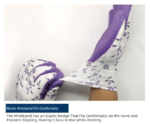 Purple Garden Gloves - 5 Pairs Anti-Puncture, Waterproof, Wear-Resistant Gardening Work Gloves for Planting, Weeding, Rose Pruning - Image 4