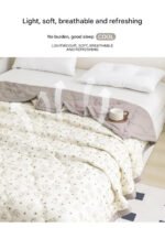 Lightweight Reversible Summer Quilt - Soft, Breathable & Machine Washable Comforter(150x200cm Bichon Frise) - Image 2