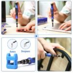 Professional 142-in-1 Precision Screwdriver Repair Tool Kit in Portable Oxford Bag(blue) - Image 4