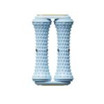 Blue Dual Foot Massager Roller - Therapeutic Deep Tissue Tool for Plantar Fasciitis, Arch Pain Relief & Muscle Relaxation