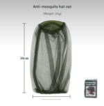 10-Piece Set: Outdoor Fishing & Night Fishing Mosquito Head Net - Insect Repellent Hat Mesh, Sun Protection, Breathable Bee Hat & Sun Visor for Men & Women - Image 2