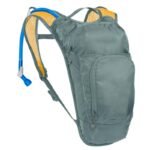 Green Compact Hydration Backpack Lightweight Cycling Daypack for MTB and Running Breathable Mesh Shoulder Straps Outdoor Sports Bag