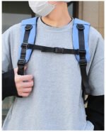 Large Capacity Convertible Travel Backpack - 16" Laptop Compartment, Shoe Pouch & USB Port(blue) - Image 4