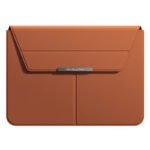 3-in-1 Detachable PU Leather Laptop Sleeve with Ergonomic Stand & Mouse Pad(brown  13/14 inch) - Image 2