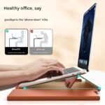 3-in-1 Detachable PU Leather Laptop Sleeve with Ergonomic Stand & Mouse Pad(black 13/14 inch) - Image 4