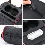 Premium Car Armrest Organizer & Comfort Pad(black) - Image 2