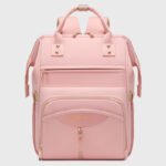 Multifunctional Diaper Bag Backpack(Pink) - Large Capacity & Organized Storage for Baby Essentials