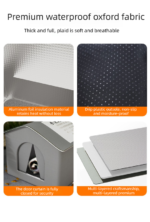 Small Size Elevated Indoor/Outdoor Pet Shelter(grey): Waterproof, Insulated for All-Season Warmth - Image 3