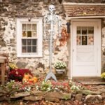 Halloween 31.5 inch Poseable Mermaid Skeleton Prop Haunted Decor - Image 5