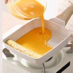 White Rectangular Non-Stick Frying Pan 19Ã—14Ã—4cm - Open, Induction & Gas Compatible