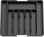 Black Adjustable Cutlery Tray (33-57cm) - Image 2