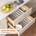 Black Adjustable Cutlery Tray (33-57cm) - Image 5
