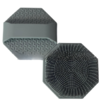 4-Pack Silicone Face Scrubber & Gentle Exfoliator â€“ Antimicrobial Facial Cleansing, Multi-Color Brush Set - Image 2