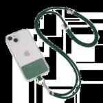 3-Pack Adjustable Khaki Crossbody Phone Lanyards â€“ Dual Wear Modes, Two-Ways of Hanging,Ultra-Slim 0.6mm Patch - Image 2