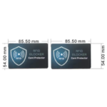 Black White Style RFID & NFC Blocking Card Set (5 Pack) - Contactless NFC ID / Credit Card Protection, Anti-Skimming Shield for Wallet - Image 6