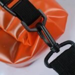 Black 20L PVC Waterproof Swimming Bag Bonus with Waterproof Phone Pouch - Roll-Top Floating Dry Gear Bags for Beach, Kayaking & Outdoor Sports - Image 4