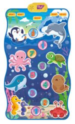 2-Pack Kids Multifunctional Electronic Dance Mat - Undersea World & Space Theme Play Mat with Sound Recognition for Early Education and Physical Exercise - Image 5