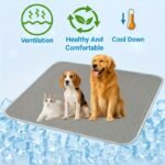 Blue Pet Summer Ice Silk Cooling Mat - Breathable Latex Sleep Pad for Dogs & Cats (100*70cm) - Image 3
