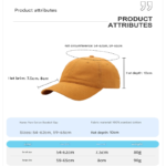 Wine red Premium Pure Cotton Quick-Dry Baseball Cap - Outdoor Sports & Camping Sun Hat, Adjustable Fit(54-62cm) - Image 4