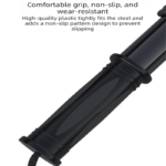 Black Power Twister Bar Upper Body Workout Equipment Chest Expander Arm Strengthener Spring Exerciser for Men Home Gym(20kg) - Image 2