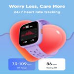 Blue Kids Smart Watch Fitness Tracker with Pedometer Heart Rate Monitor and 14 Sport Modes IP68 Waterproof Watch for Boys and Girls - Image 8