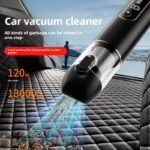 Grey 2-in-1 Cordless Handheld Car Vacuum Cleaner and Air Blower Powerful Suction Brushless Motor Portable Duster for Home and Auto - Image 4