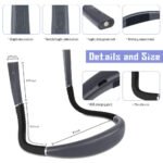 Blue Hands-Free USB Rechargeable Neck Reading Light 3 Colour Modes Flexible LED Book Lamp for Night Reading Knitting Repairing - Image 2