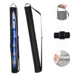 Grey Insulated Golf Beer Cooler Bag Cylindrical Tube Design with PEVA Lining 25cm Portable Crossbody Shoulder Strap for Australian Golf and BBQs - Image 3