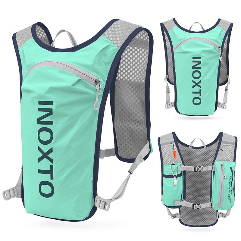V888-ELOSUNG42147-202512042330-00 Light-Green 5L Ultra-Light Hydration Running Vest - Quick-Dry Trail Running & Marathon Backpack with Night Reflective Safety - Image 1
